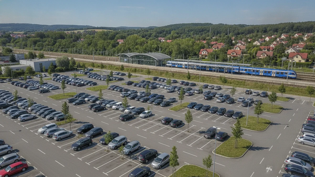Parkoviště u nádraží