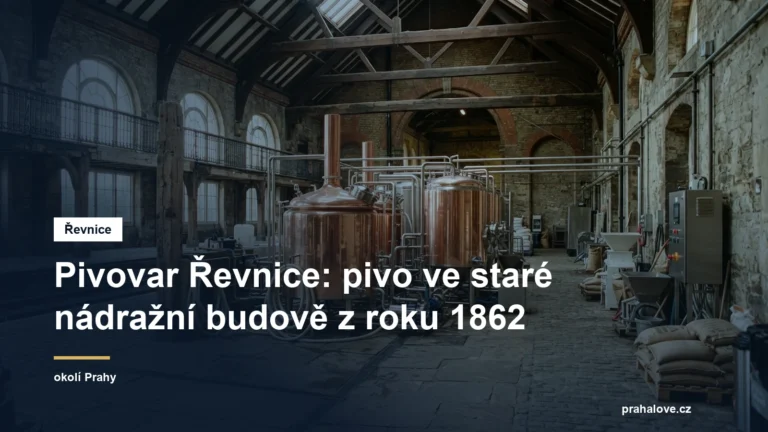 Minipivovar v bývalé nádražní budově