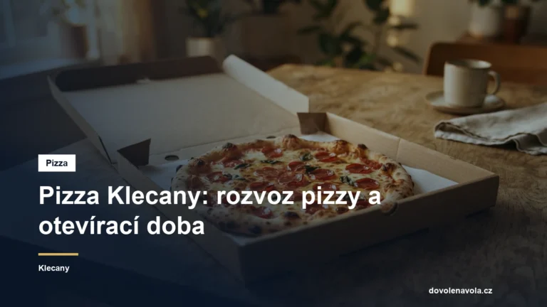 Pizza s rozvozem