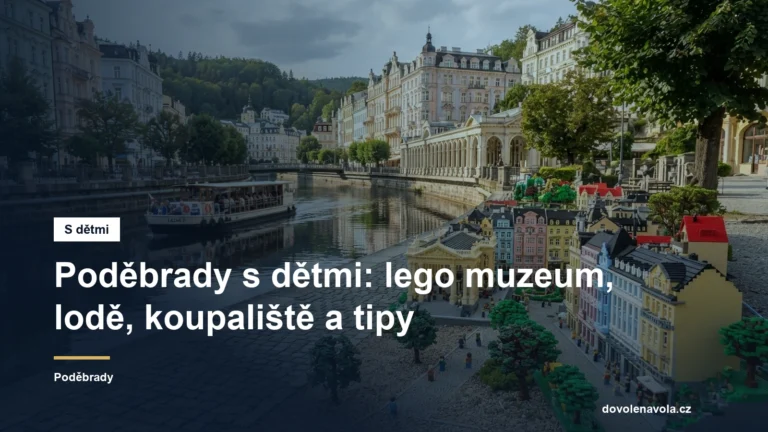 Výlet s dětmi u řeky