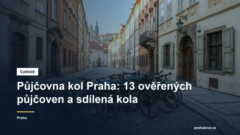 Řada kol a elektrokol před půjčovnou