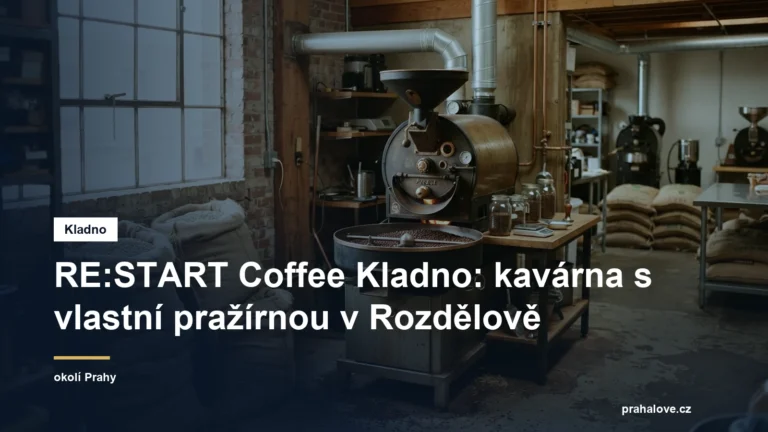 Bubnový pražič a pytle se zelenou kávou