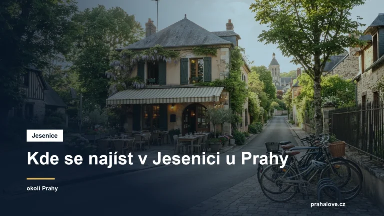 Restaurace s terasou v klidné ulici