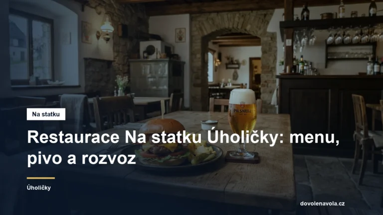 Restaurace v obecním statku