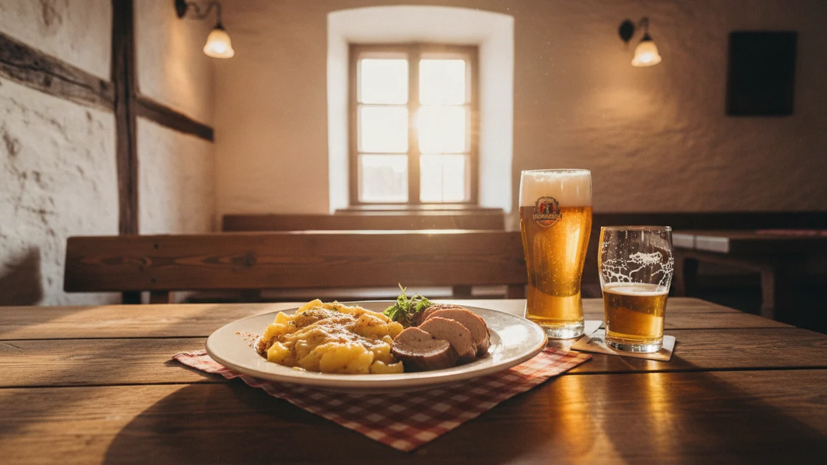 Vesnická restaurace s českým jídlem