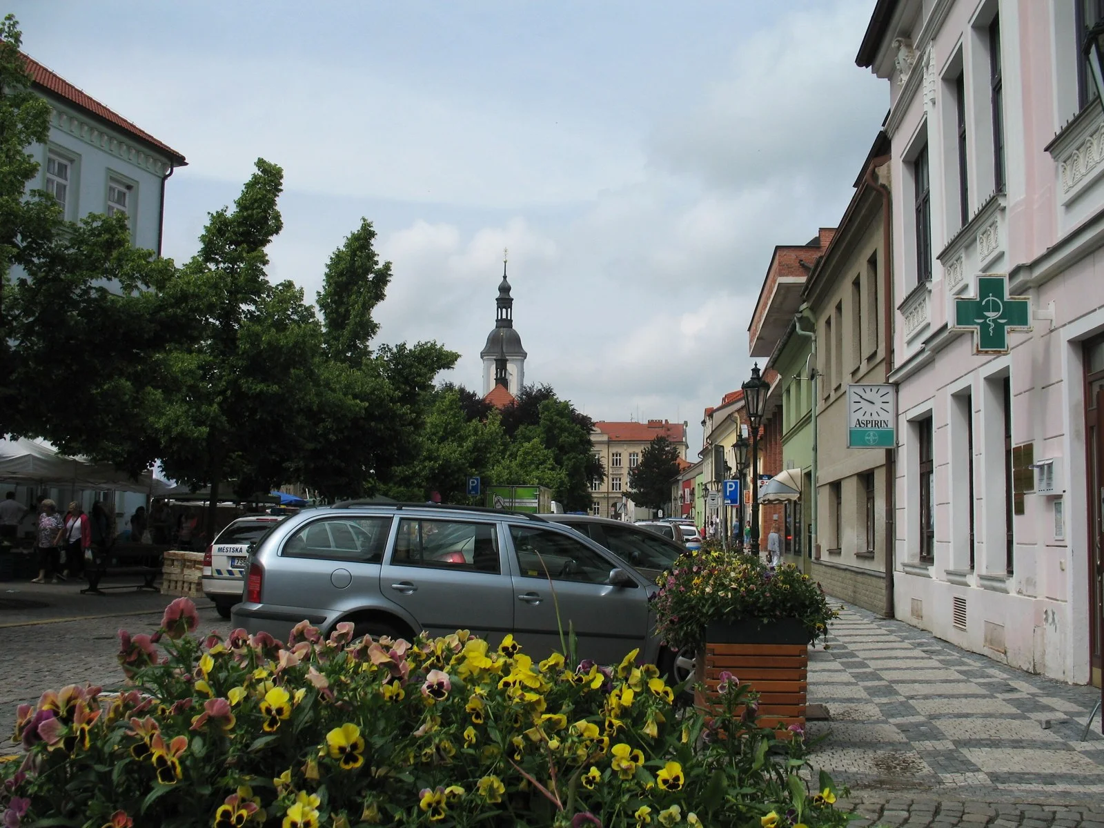 Masarykovo náměstí v Říčanech