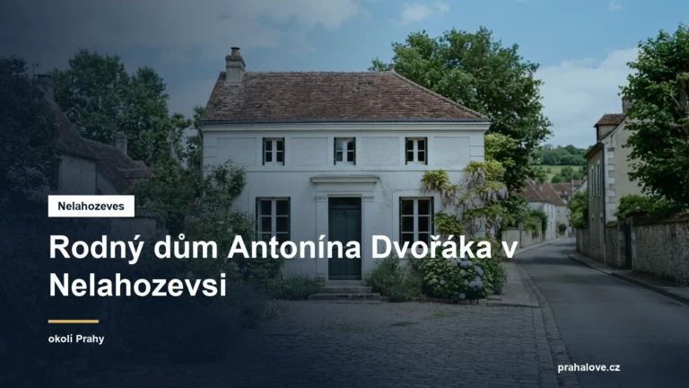 Klasicistní dům ve vesnické ulici