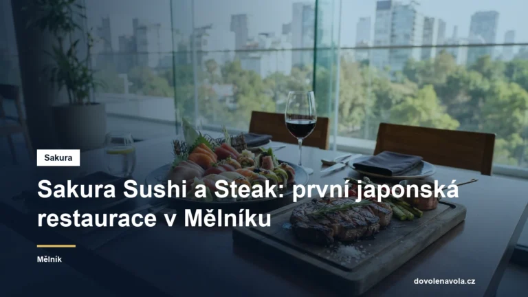 Sushi a steaky, japonská restaurace
