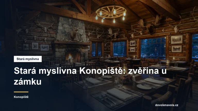 Lovecký interiér restaurace