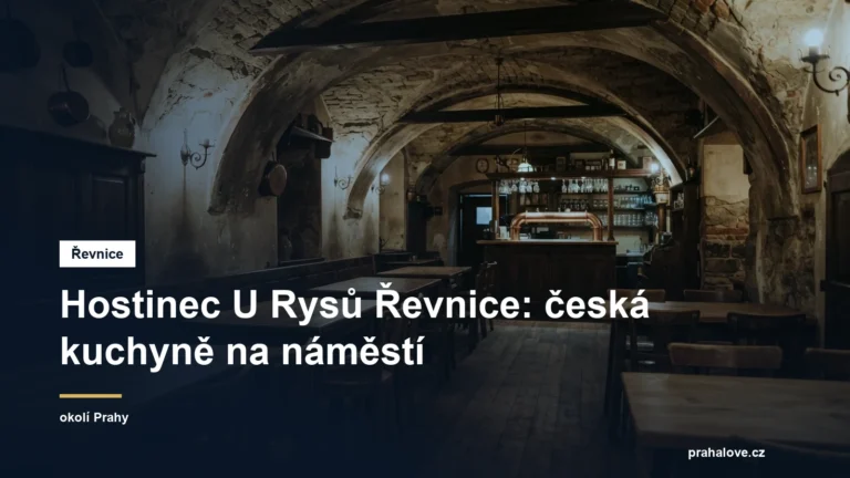 Interiér tradičního českého hostince