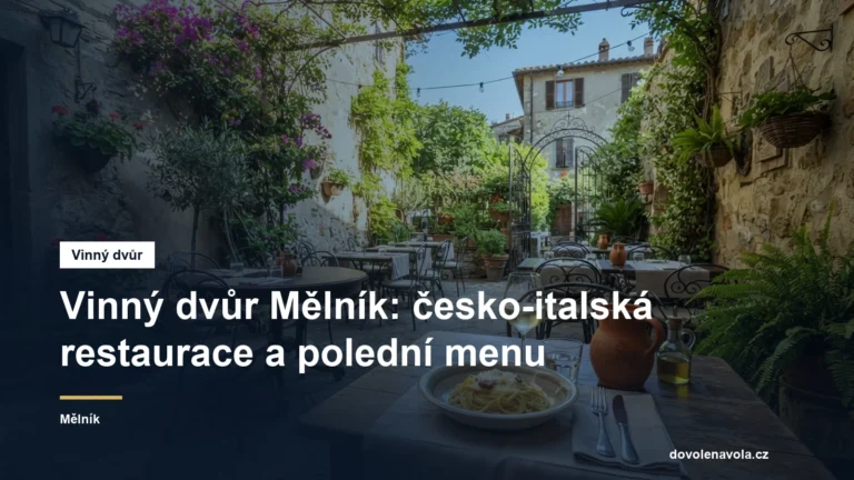 Restaurace s atriem