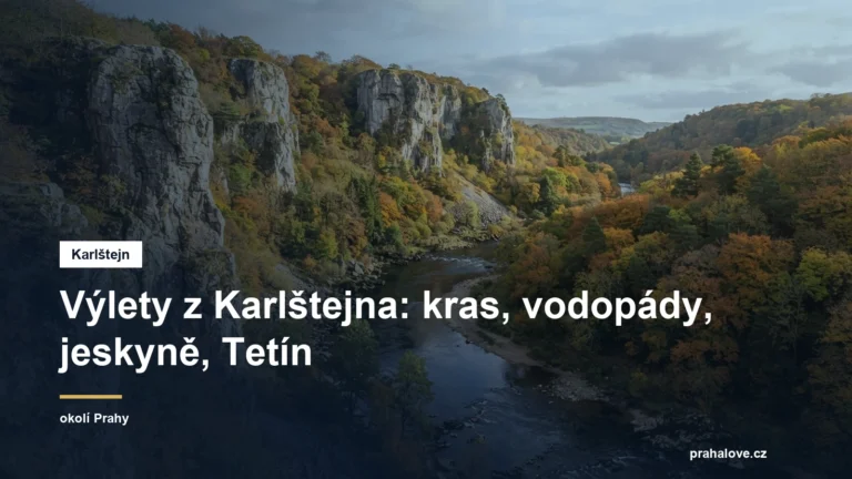 Vápencové skály nad meandrující řekou
