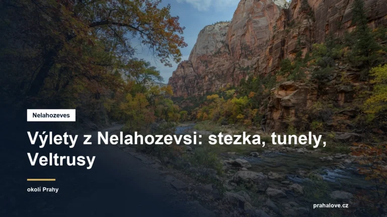 Stezka podél řeky pod pískovcovými skalami