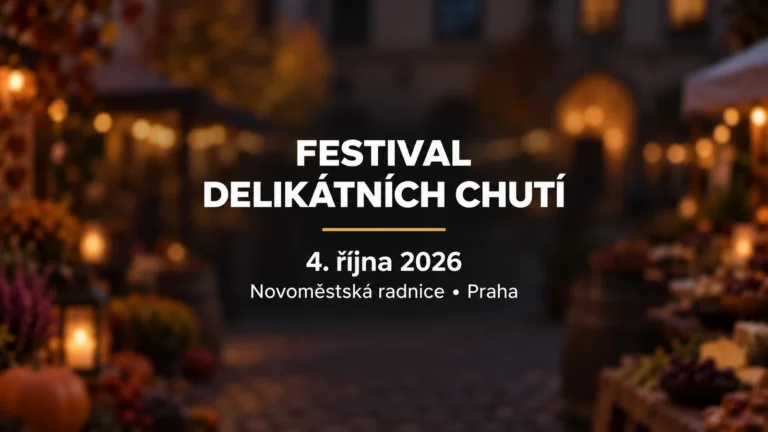 Festival delikátních chutí, 4. října 2026, Novoměstská radnice v Praze