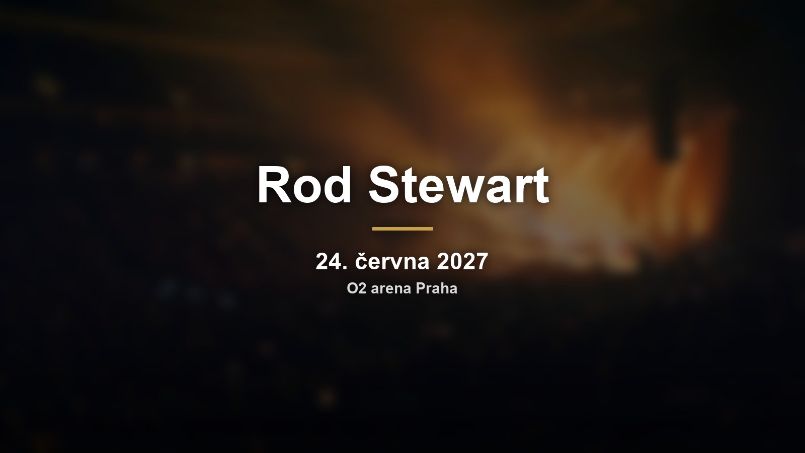 Rod Stewart v O2 areně: rozlučkové turné The Final Encore v Praze