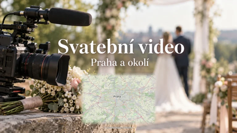 Svatební video: svatební detail a skutečná regionální mapa.