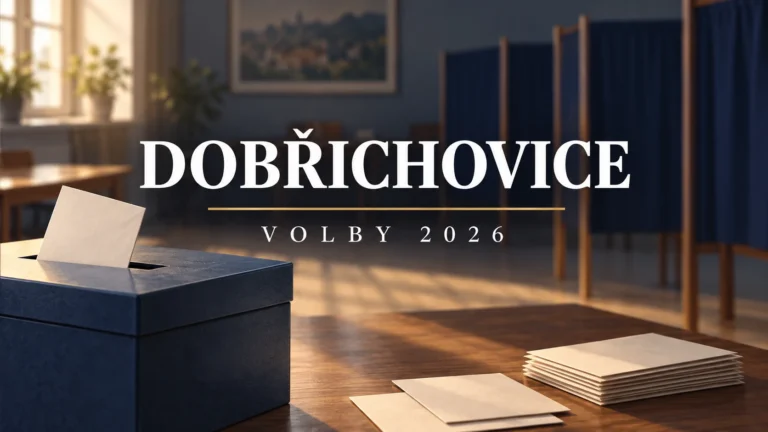 Volby 2026 – Dobřichovice: ilustrační volební urna a obálky